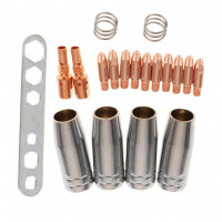 Set 19 consumabile pentru pistolet MIG MAG 25AK Set 19 consumabile pentru pistolet MIG MAG 25AK