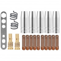 Set 20 consumabile pentru pistolet fara euroconector MIG MAG 150A, Intensiv Set 20 consumabile pentru pistolet fara euroconector MIG MAG 150A, Intensiv