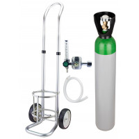 Butelie din otel PLINA cu corgon 10 litri/200bari cu reductor presiune si Carucior din aluminiu Butelie din otel PLINA cu corgon 10 litri/200bari cu reductor presiune si Carucior din aluminiu