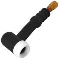 Cap pistolet flexibil TIG SR-17 racit cu aer