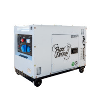 Generator diesel monofazat ITC Power DG8500SE, 6,3 kW, insonorizat, pregatit ATS Generator diesel monofazat ITC Power DG8500SE, 6,3 kW, insonorizat, pregatit ATS