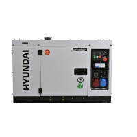 Generator diesel insonorizat trifazat Hyundai DHY10000SE-T, 10,6 kVA, Full Power Generator diesel insonorizat trifazat Hyundai DHY10000SE-T, 10,6 kVA, Full Power