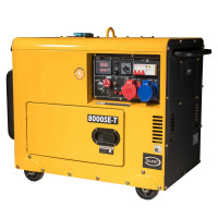 Generator diesel Full Power KOMPAK K8000SE-T, 7.9 kVA, 230/400 V, insonorizat Generator diesel Full Power KOMPAK K8000SE-T, 7.9 kVA, 230/400 V, insonorizat