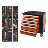 Dulap de scule profesional cu 6 sertare, 144 buc Dulap de scule profesional cu 6 sertare, 144 buc