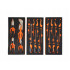 Dulap de scule profesional cu 6 sertare, 144 buc [14]