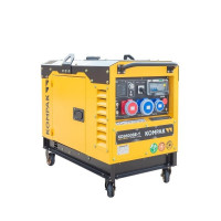 Generator diesel Full Power KOMPAK KD8600SE-T, 7.9 kVA, 230/400 V, insonorizat