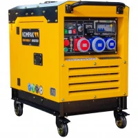Generator inverter diesel KOMPAK KD9100SEI-T Full Power, 8.1 kVA, 230/400 V, insonorizat Generator inverter diesel KOMPAK KD9100SEI-T Full Power, 8.1 kVA, 230/400 V, insonorizat
