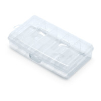Organizator transparent cu 5 compartimente KNU20, 198 x 117 x 45 mm