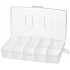 Organizator transparent cu 5 compartimente KNU20, 198 x 117 x 45 mm [3]