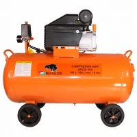 Compresor de aer cu piston BISONTE SF020-100 cu ulei 230V 2,0 cp, debit aer 187 l/min presiune 8 bar Compresor de aer cu piston BISONTE SF020-100 cu ulei 230V 2,0 cp, debit aer 187 l/min presiune 8 bar