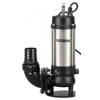 Pompa submersibila Vortex KOSHIN PKJ-1500-BAB motor electric 220V 1500W Ø 80 mm debit 40.8 mc/h