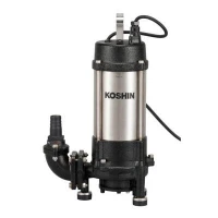 Pompa submersibila Grinder KOSHIN PKG-750-BAB motor electric 220V 750W Ø 32 mm debit 10.5 mc/h