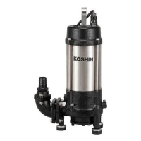 Pompa submersibila Grinder KOSHIN PKG-1500-BAB motor electric 220V 1500W Ø 32 mm debit 10.8 mc/h