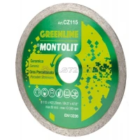 Disc Montolit CZ100 CERMONT diamantat pentru ceramica Ø 100 mm Disc Montolit CZ100 CERMONT diamantat pentru ceramica Ø 100 mm