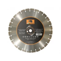 Disc Bisonte diamantat segmentat, pentru caramida, beton, marmura, granit, Ø 400mm