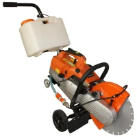 Masina debitat BISONTE ECF350 & Trolly 4cp disc Ø350mm+carucior cu roti/rezervor apa/cutie transport Masina debitat BISONTE ECF350 & Trolly 4cp disc Ø350mm+carucior cu roti/rezervor apa/cutie transport