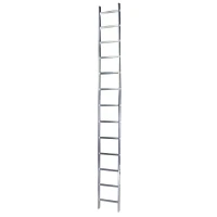 Scara simpla aluminiu BISONTE STR113 13 trepte inaltime maxima 3.8 m Scara simpla aluminiu BISONTE STR113 13 trepte inaltime maxima 3.8 m