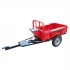 Remorca motocultor BISONTE Agro Garden BTA-500R1, capacitate 500 kg, dimensiuni 1250 x 800 x 280 mm [5]