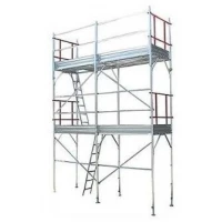 Schela CONDOR Omega 1080 mp, 1.8 x 1.05 x 2.0 m cu pivot, podea din otel zincat, L 36 m / H 30 m Schela CONDOR Omega 1080 mp, 1.8 x 1.05 x 2.0 m cu pivot, podea din otel zincat, L 36 m / H 30 m