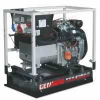 Generator de curent GENMAC Minicage G13100KEO P maxim 11,9 kW/400V 4 KW/230V motor Kohler diesel DE Generator de curent GENMAC Minicage G13100KEO P maxim 11,9 kW/400V 4 KW/230V motor Kohler diesel DE