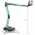 Nacela cu senile tip spider IMER ACCESS IM R15 DA H lucru 15.1m/maxim 230kg, GX390 11cp [9]