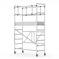 ProTUBE F180 Schela mobila profesionala din aluminiu H lucru 3,6m ProTUBE F180 Schela mobila profesionala din aluminiu H lucru 3,6m