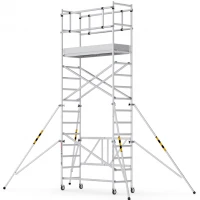 ProTUBE F360 Schela mobila profesionala din aluminiu H lucru 5,4m ProTUBE F360 Schela mobila profesionala din aluminiu H lucru 5,4m