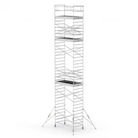 ProTUBE L12 Schela mobila profesionala din aluminiu H lucru 12,5m ProTUBE L12 Schela mobila profesionala din aluminiu H lucru 12,5m