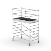 ProTUBE L4 Schela mobila profesionala din aluminiu H lucru 4,1m ProTUBE L4 Schela mobila profesionala din aluminiu H lucru 4,1m