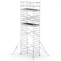 ProTUBE L8 Schela mobila profesionala din aluminiu H lucru 8,3m ProTUBE L8 Schela mobila profesionala din aluminiu H lucru 8,3m