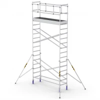 ProTUBE S6 Schela mobila profesionala din aluminiu H lucru 6,2m ProTUBE S6 Schela mobila profesionala din aluminiu H lucru 6,2m