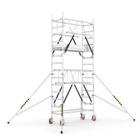 ProTUBE SN5.2 Schela mobila profesionala din aluminiu H lucru 5,2m ProTUBE SN5.2 Schela mobila profesionala din aluminiu H lucru 5,2m