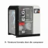Compresor electric cu surub ELGI EN5-7bar debit 0.74mc/min, uscator si rez.270L inclus, 5.5kW/400V [4]