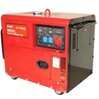 Generator insonorizat SENCI SCD7500Q-3 fara ATS putere maxima 4,8 KW/400V 1,6 KW/230V