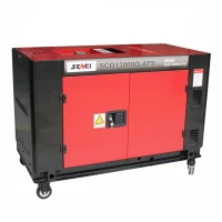 Generator insonorizat SENCI SCD13000Q-3 putere maxima 11 kW 400V, motor Diesel FARA ATS