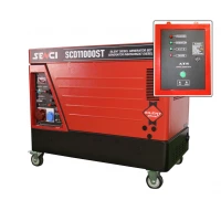 Generator insonorizat SENCI SCD11000S-3 ATS putere maxima 8.5 kW 400V, 230V motor Diesel ATS inclus