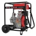 RS Motopompa ape curate SENCI SCDWP-80E diam. 3″ Diesel, DE, rezervor 12.5L, roti transport [2]