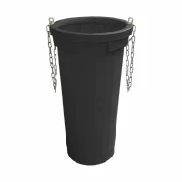 Tub standard pentru evacuare deseuri, TEKCNOPLAST (NEGRU) Tub standard pentru evacuare deseuri, TEKCNOPLAST (NEGRU)