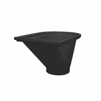 Cuva de incarcare pentru tubulatura deseuri TEKCNOPLAST (NEAGRA) Cuva de incarcare pentru tubulatura deseuri TEKCNOPLAST (NEAGRA)