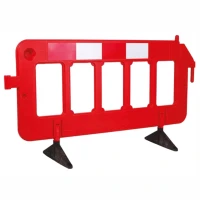 Gard mobil stradal TEKCNOPLAST, dim. 196 x 100cm, rosu Gard mobil stradal TEKCNOPLAST, dim. 196 x 100cm, rosu