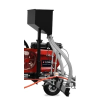Sistem complet Titan, dispersare perle reflectorizante marcaj rutiere 2 pistoale 10-15 cm