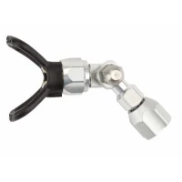 Conector pivotant 260° cu garda protectie duza pentru pistol sau prelungitor airless Conector pivotant 260° cu garda protectie duza pentru pistol sau prelungitor airless