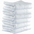 Set 12 prosoape baie corp Quasar & Co.®, 70 x 140 cm, 600 g/mp, hotel quality, 100% bumbac, alb [3]