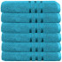 Set 6 prosoape baie Quasar & Co.®, 100% bumbac, 450 g/mp, 70 x 140 cm, turcoaz [2]