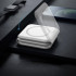 Incarcator wireless magnetic 3 in 1, Quasar & Co.®, universal, pliabil, incarcare rapida 15W, Qi fast wifi charger, 25 x 7,5 x 0,75 cm, alb [8]