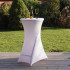 Masa evenimente Quasar & Co., banchet/catering, picioare metal pliabile, inalta, rotunda, d 60 cm, h 110 cm, ABS/metal, alb [13]