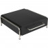 Suport pentru 36 capsule cafea, Quasar & Co.®, cu suport cafetiera, stand orizontal, 31.5 x 20.5 x 10 cm, metal, negru [2]