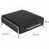 Suport pentru 36 capsule cafea, Quasar & Co.®, cu suport cafetiera, stand orizontal, 31.5 x 20.5 x 10 cm, metal, negru [8]