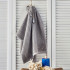 Prosop de baie, Nautica Zigzag, 100% bumbac, 570 g/mp, 50 x 100 cm, gri deschis [2]