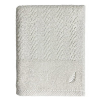 Prosop de baie, Nautica Zigzag, 100% bumbac, 570 g/mp, 70 x 140 cm, alb